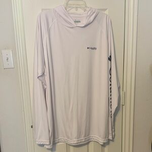 Columbia Light Gray Pullover Hoodie